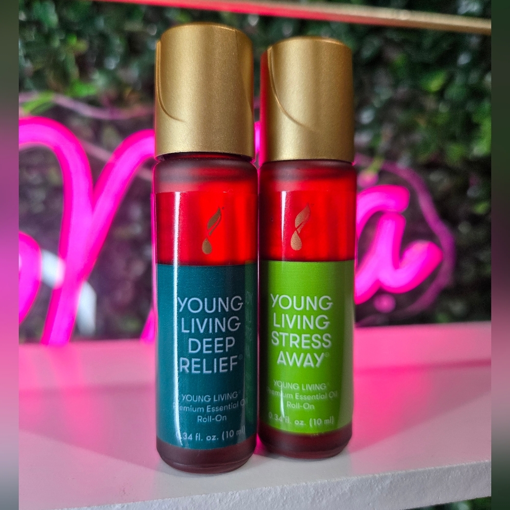 Young Living Deep Relief And‎ Stress Away  Oil Roll-Ons